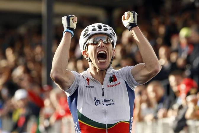 Alberto Rui Costa  il nuovo campione del mondo di ciclismo. Ha trionfato a Firenze sorprendendo tutti. Reuters